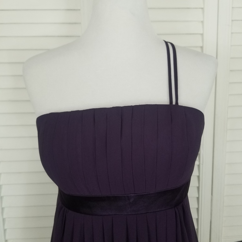 Levkoff bridesmaid chiffon dress gown - Picture 7 of 11